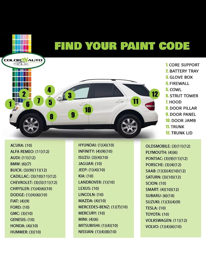 Automotive Paint Aerosol N55963
