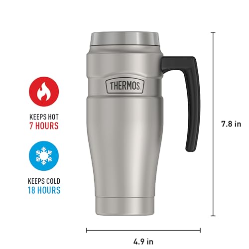 16 Ounce Midnight Blue Vacuum-Insulated Travel Mug V946924