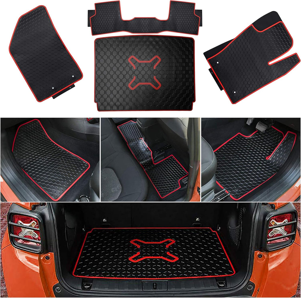 All Weather Rubber Floor Mats & Cargo Liners Set L8999