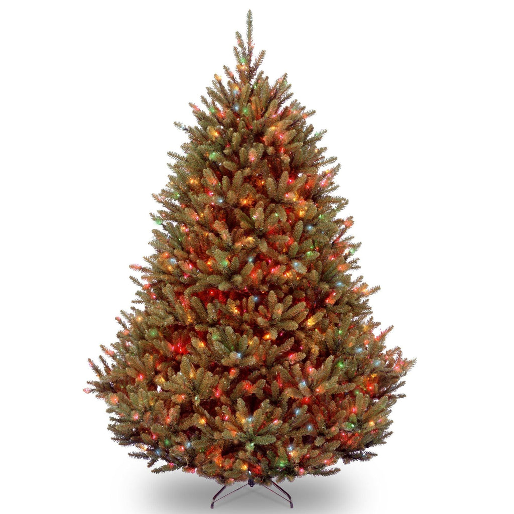 6.5 ft Natural Fraser Medium Fir Tree with Multi-Color Lights C162231