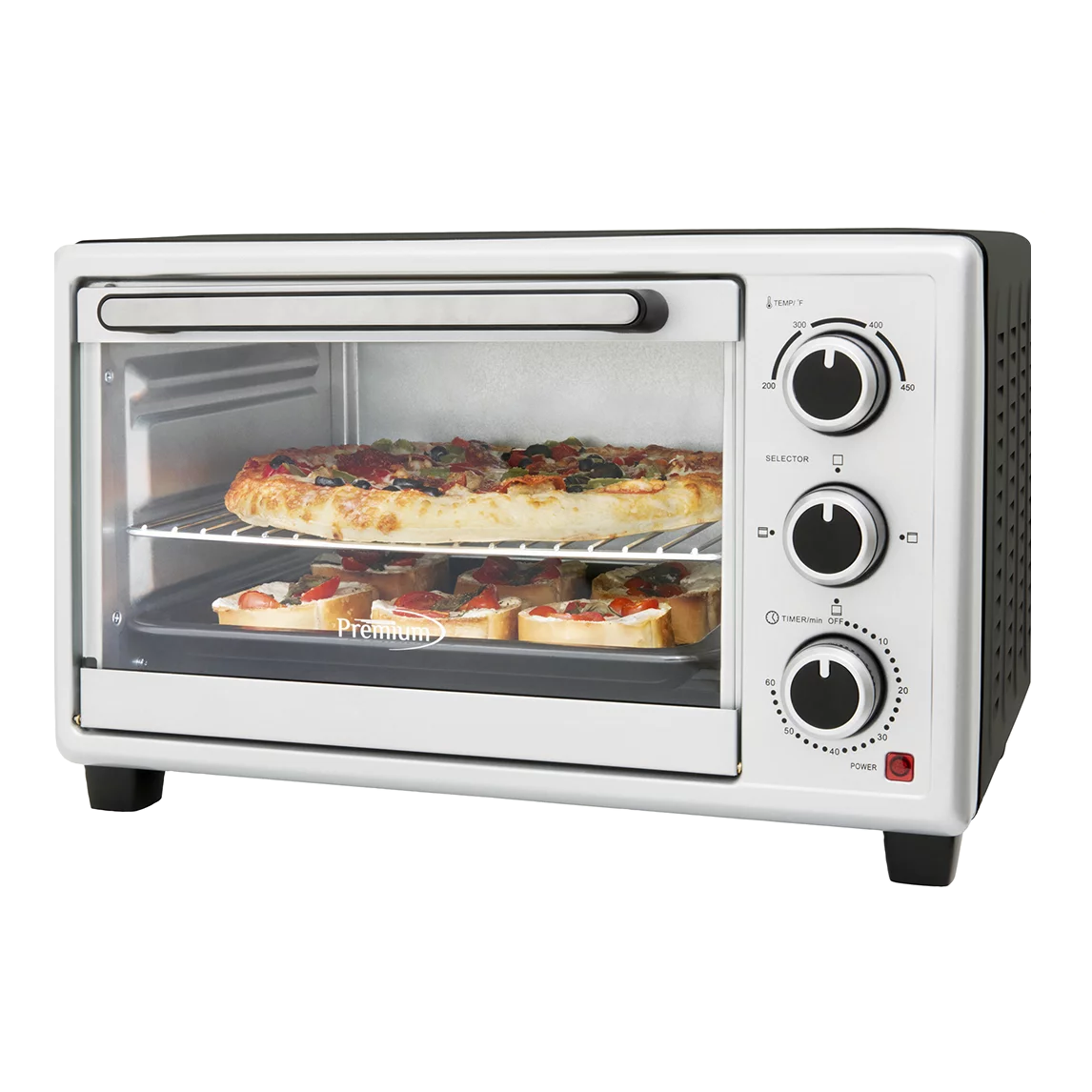 6-Slice Toaster Broil Oven Stainless Steel Silver O176754