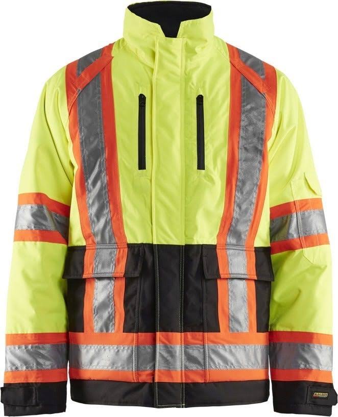 Hi-Vis Winter Jacket Yellow/Black P471