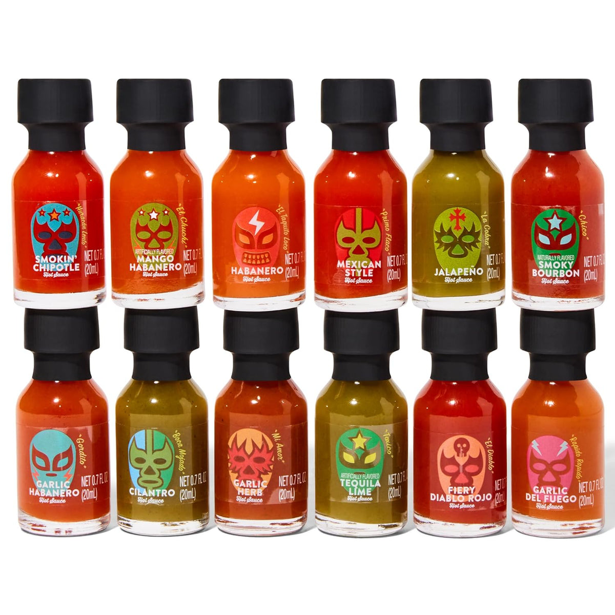Hot Sauce Sampler, Set of 12 C3214