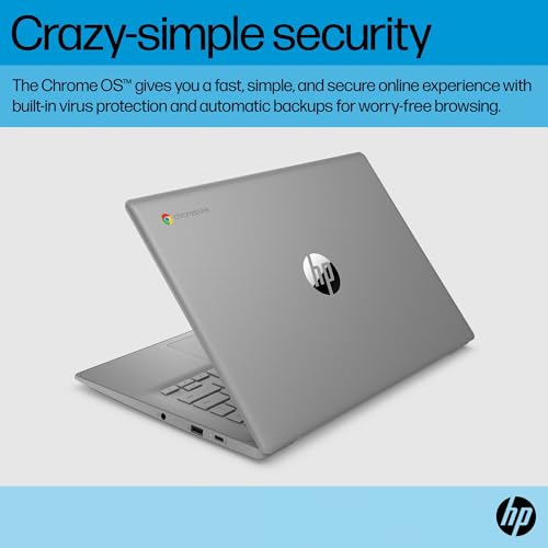 14" HD Intel Celeron N4120 4GB RAM 64GB SSD Chrome OS Laptop V5957