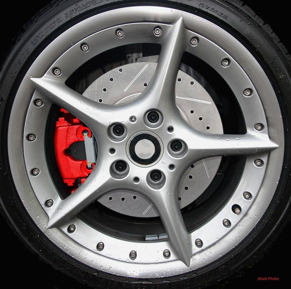 Powder Coated Red Caliper Assembly Set A680