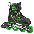 Inline Skates with Aluminum Frames and Adjustable Sizing N58552