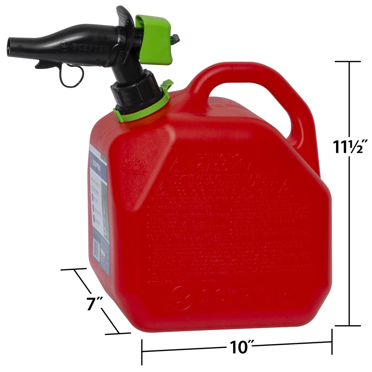 2 Gallon Red Gas Can L225