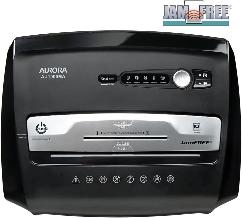 12-Sheet Micro-Cut Paper CD Credit Card Shredder S8367