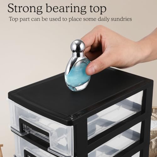 4 Drawer Plastic Desk Organizer K906