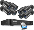 1080p PoE Security Camera System with 8 Cameras and 2TB NVR U983