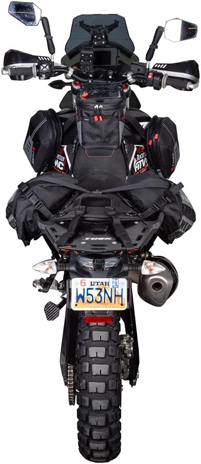 Black/Tan Luggage System with Small Dry Duffel & Bottle Holders L469678