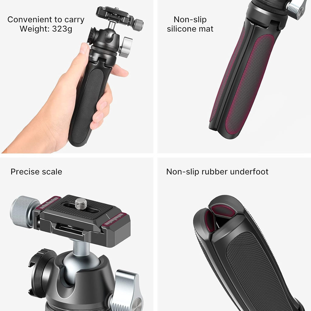 Aluminum Alloy Mini Camera Tripod with Ball Head K90396