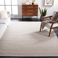 Natural & Ivory 9' x 12' Handmade Wool Area Rug L593224