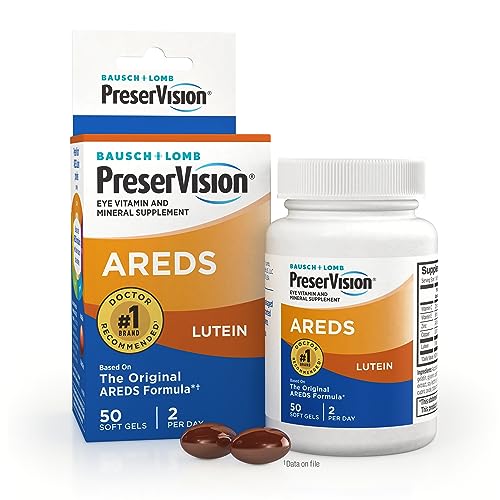120 Count Eye Vitamin & Mineral Supplement Soft Gels X8506