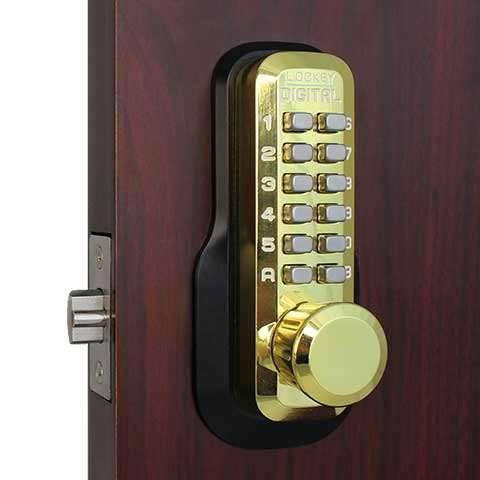 Mechanical Keyless Deadlocking Spring Latch Lock E163