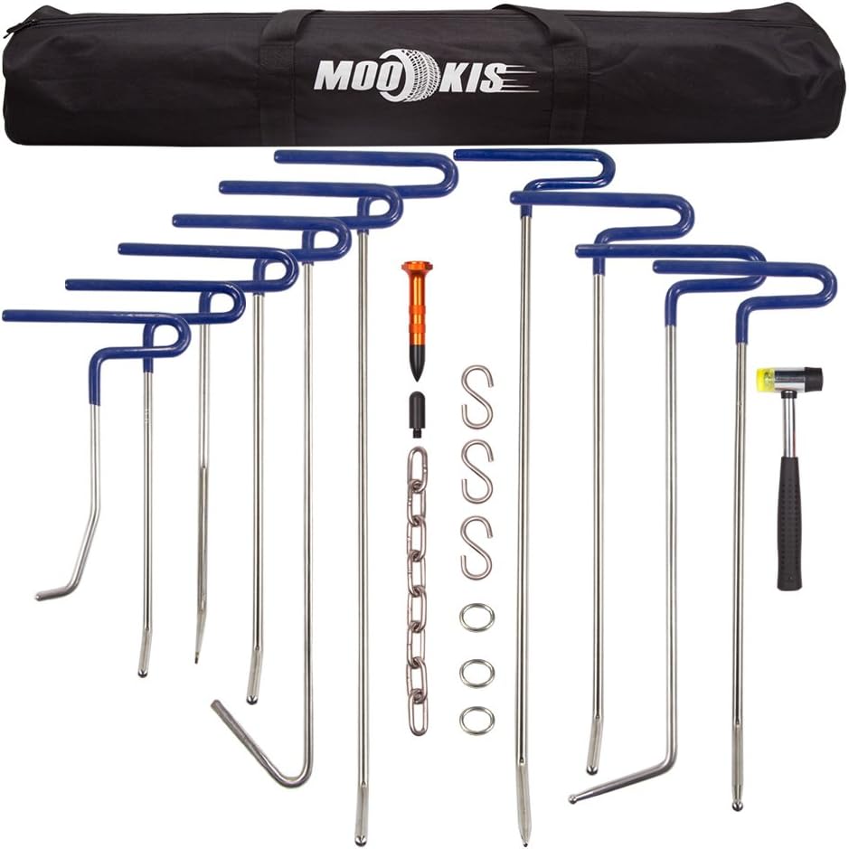Dent Repair Kit 9Pcs with Air Wedge Alignment Tool V847