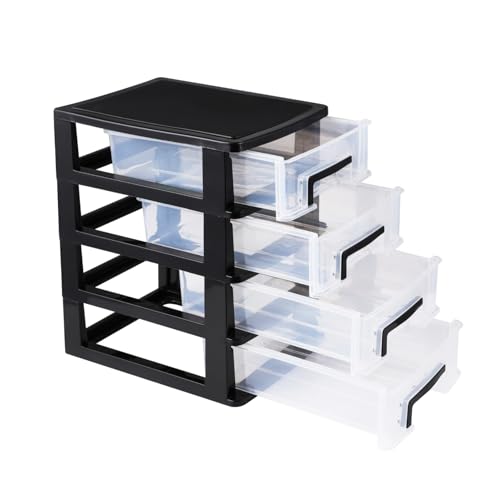 4 Drawer Plastic Desk Organizer K906