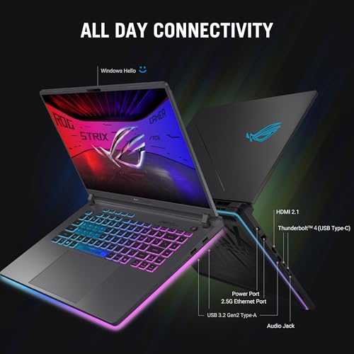 16” FHD+ 165Hz Display, RTX 5060, Intel Core i7, 16GB DDR5, 1TB SSD, Windows 11 Home Gaming Laptop X36722