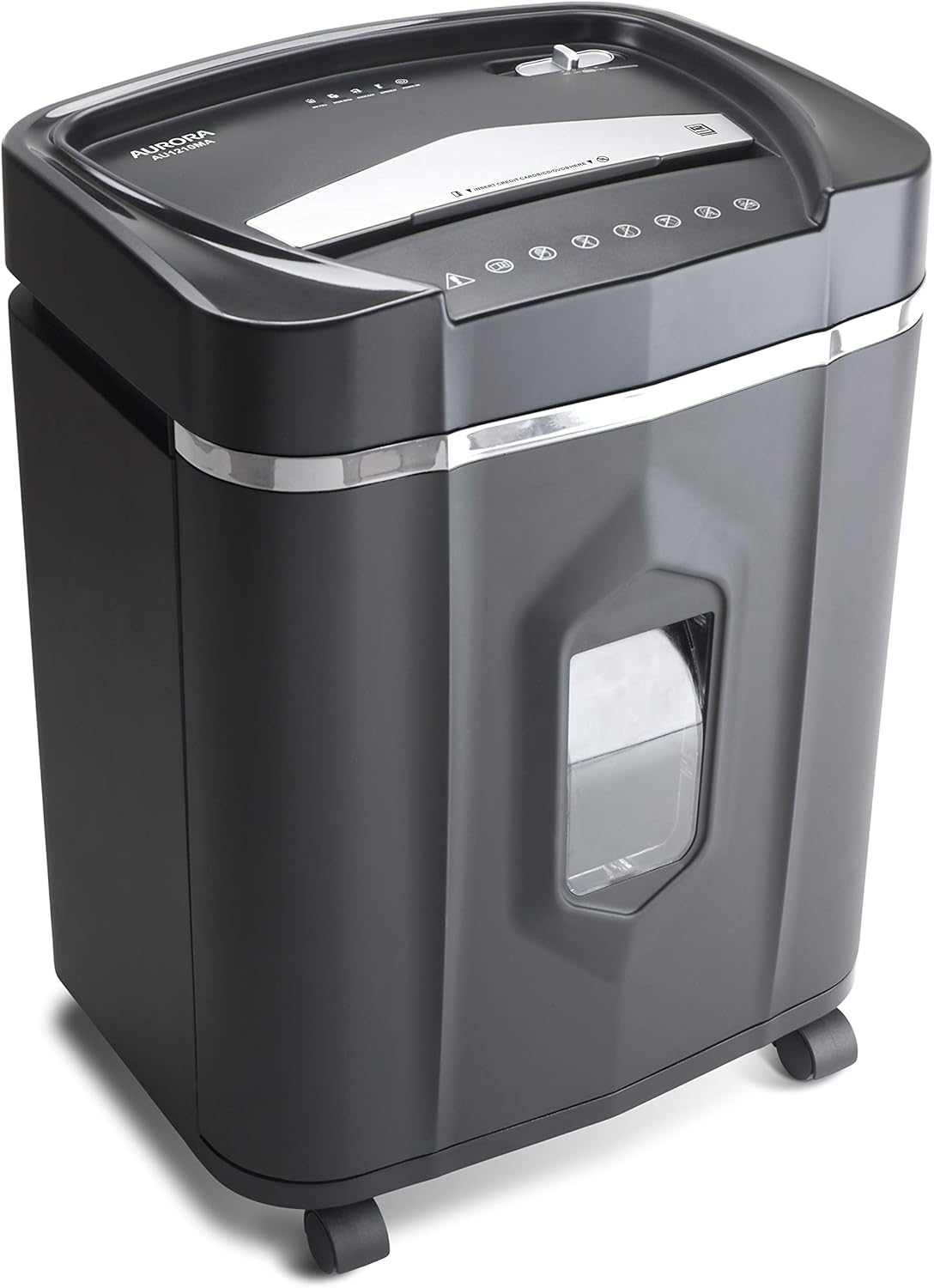 12-Sheet Micro-Cut Paper CD Credit Card Shredder S8367