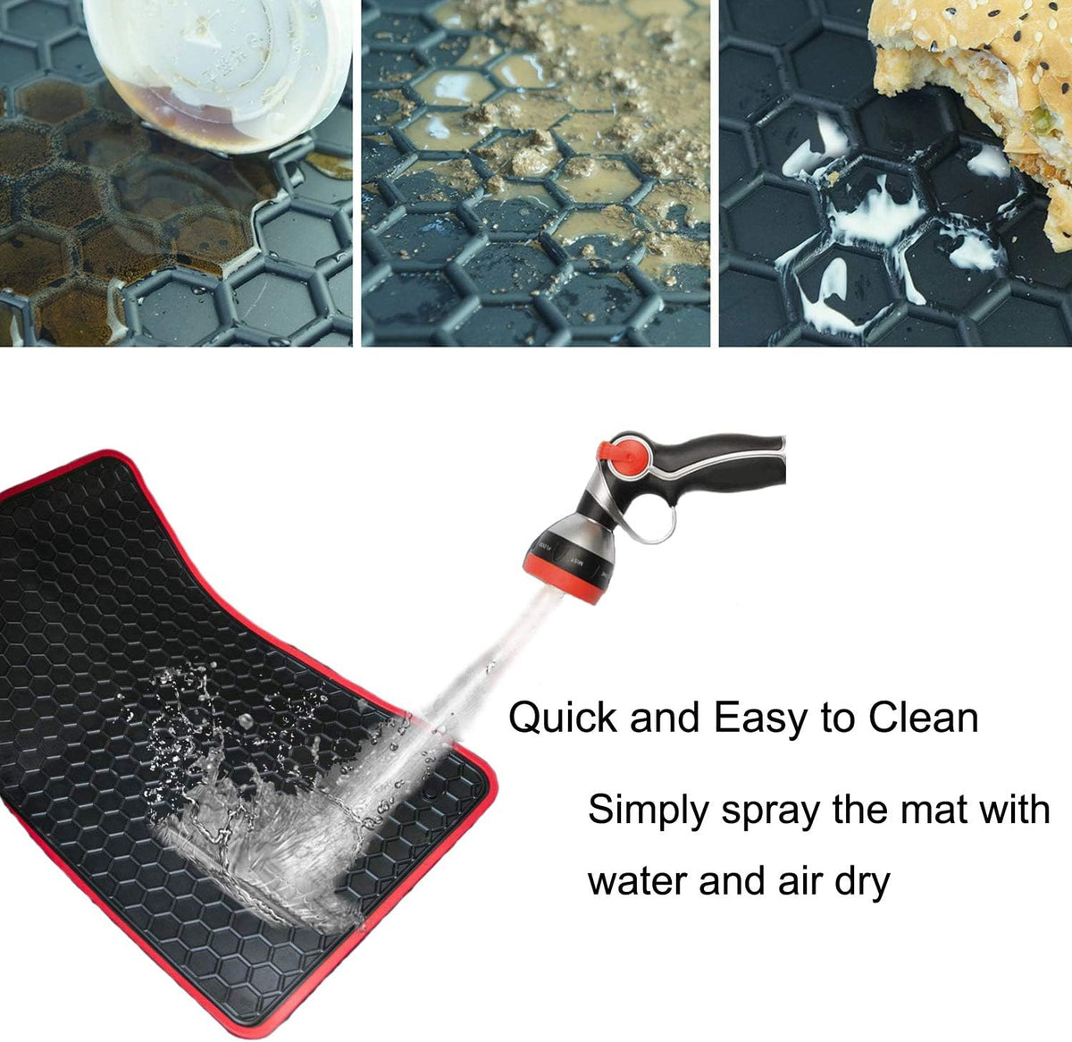 All Weather Rubber Floor Mats & Cargo Liners Set L8999