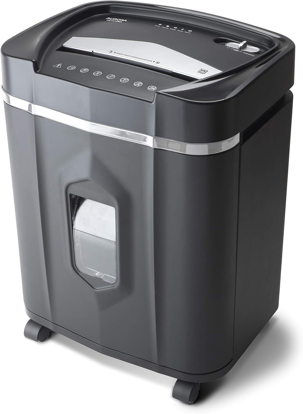12-Sheet Micro-Cut Paper CD Credit Card Shredder S8367