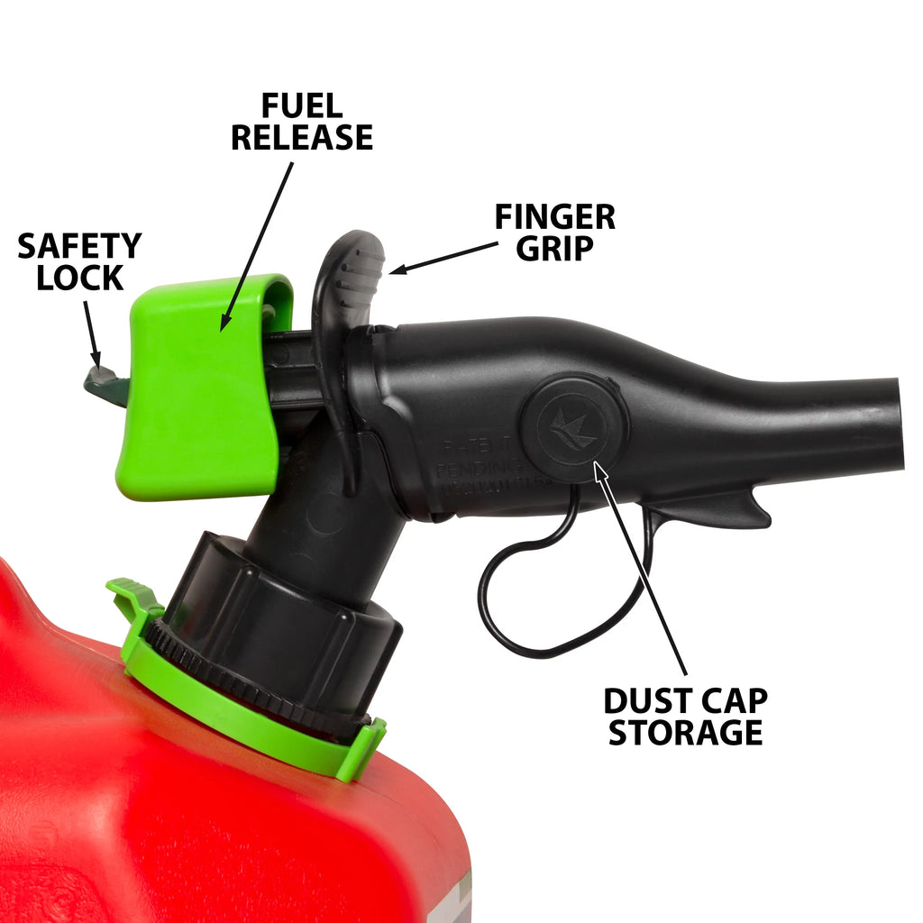 2 Gallon Red Gas Can L225