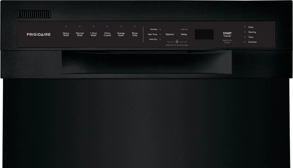 18 Inch Built In Black Dishwasher K323