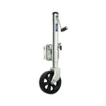 Steel Bolt-On Jack with 25cm Travel and 20cm Poly Wheel N30145