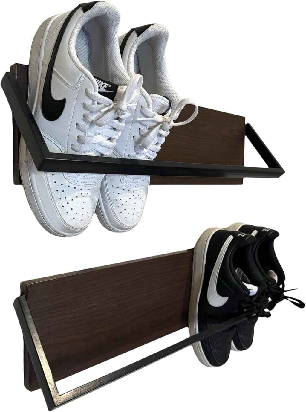 Set of 2 Wall Mounted Shoe Rack F80865