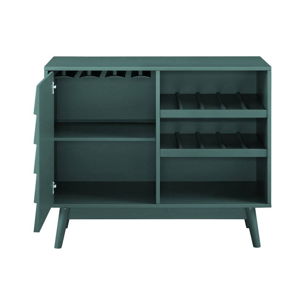Dark Teal Bar Cabinet W968