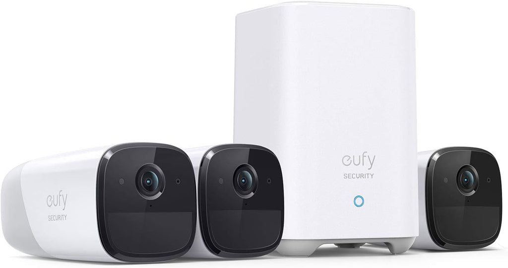Wireless Home Security Camera System, 3-Cam Kit, 2K Resolution C891705