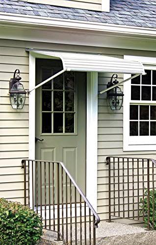 Aluminum Door Canopy with Support Arms A27319