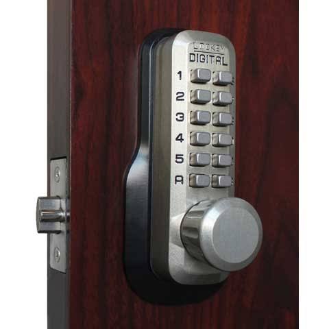 Mechanical Keyless Deadlocking Spring Latch Lock E163