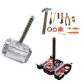Household Hand Tool Kit with Hammer Case E6098