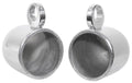 8” Polished Silver Aluminum Wakeboard Tower Speaker Enclosures R17526
