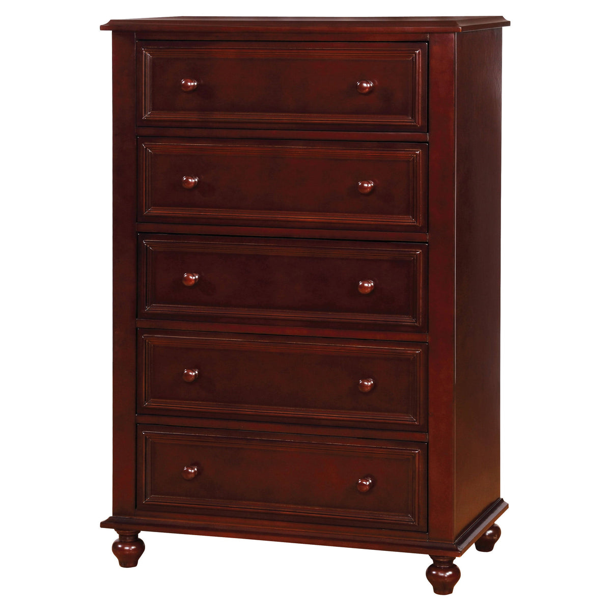 Brown 5-Drawer Youth Chest P916