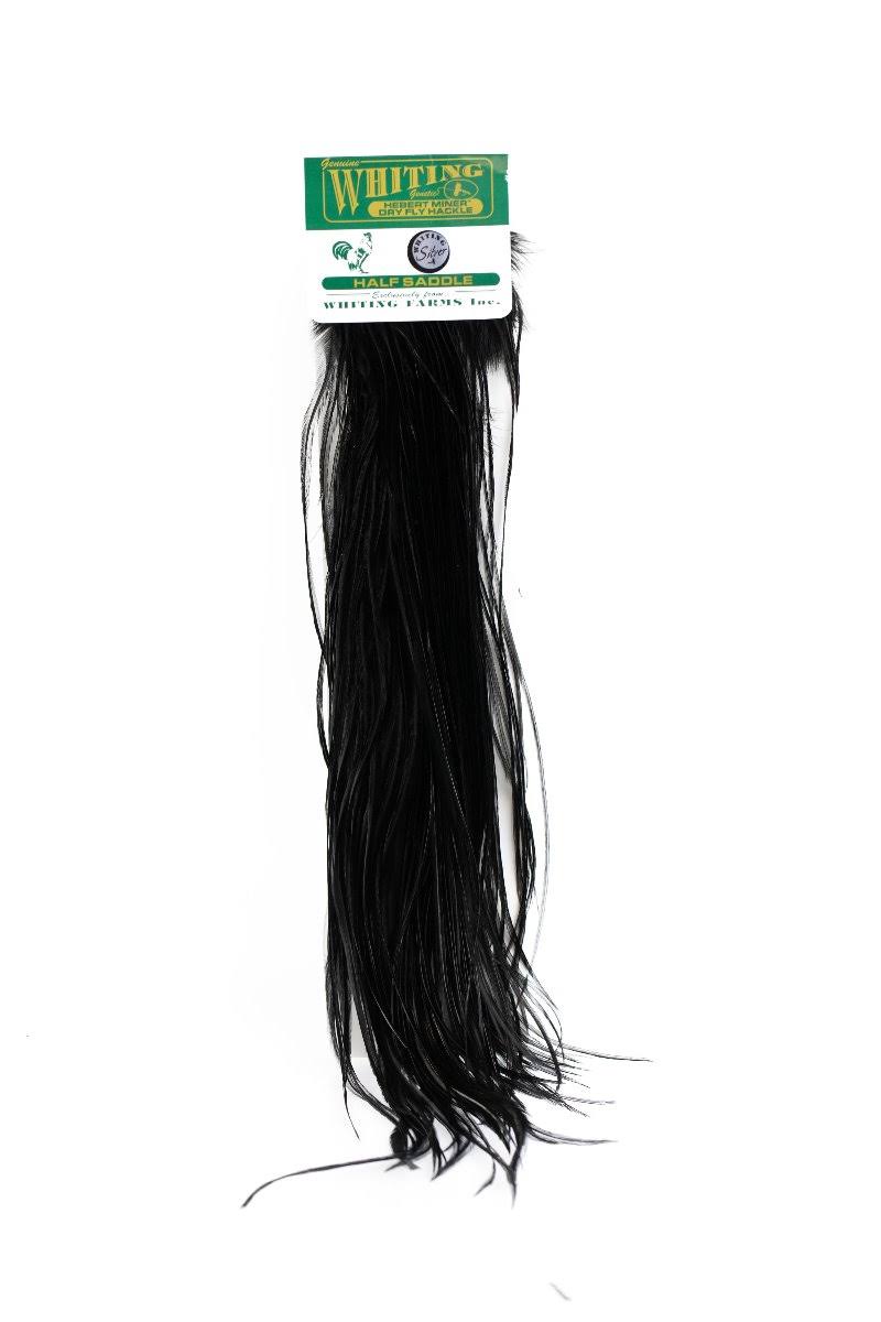 Hackle 1/2 Saddle - Dark Gray Dun L396