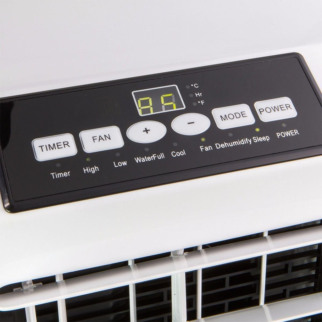 8,000 BTU 4in1 Portable Air Conditioner Dehumidifier Fan with Remote Control J241