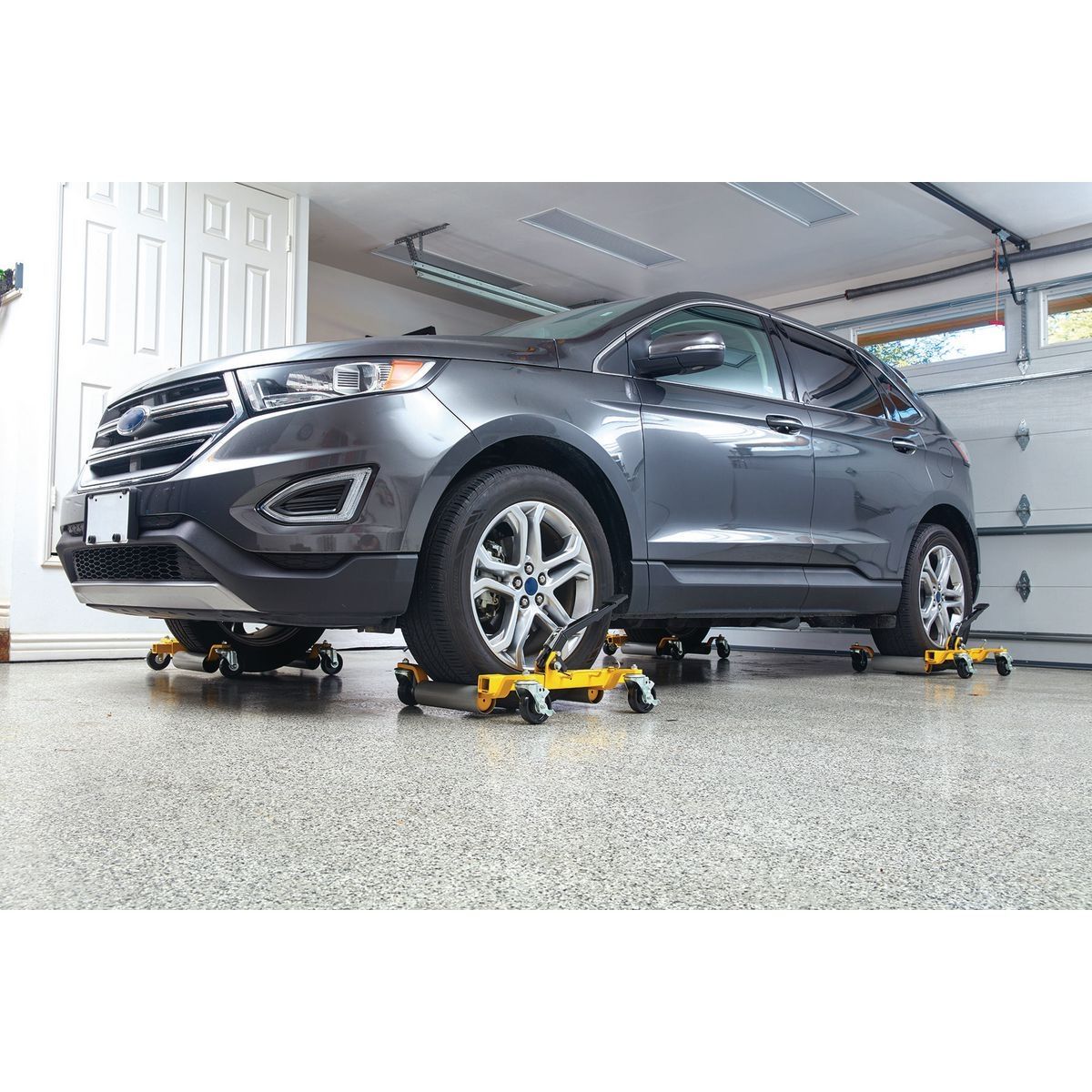 1300 lb. Capacity Self-Loading Positioning Wheel Dolly Q389088