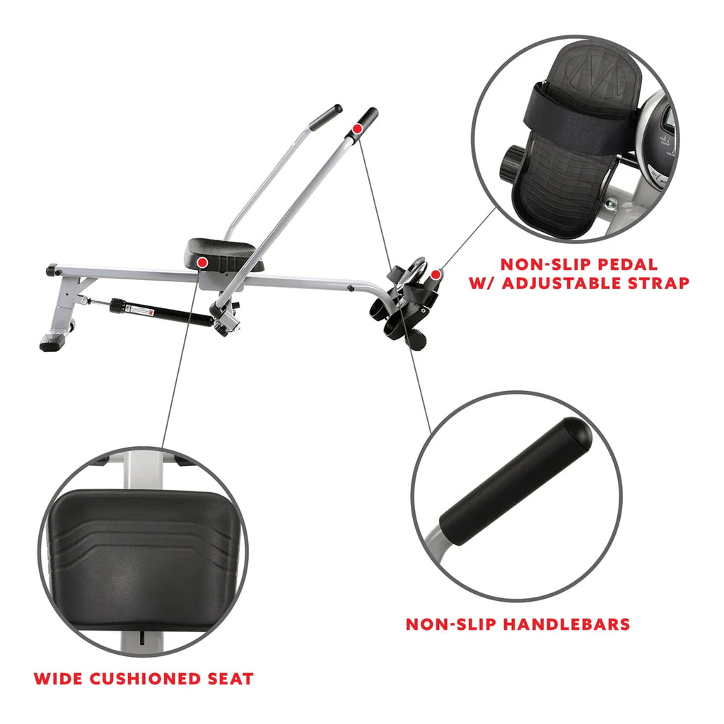 Full Motion Hydraulic Cylinder LCD Monitor Rowing Machine B4890