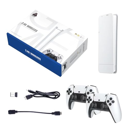 Wireless Retro Game Console with 20000+ Games, 64G, 9 Emulators, Dual Controllers V6559
