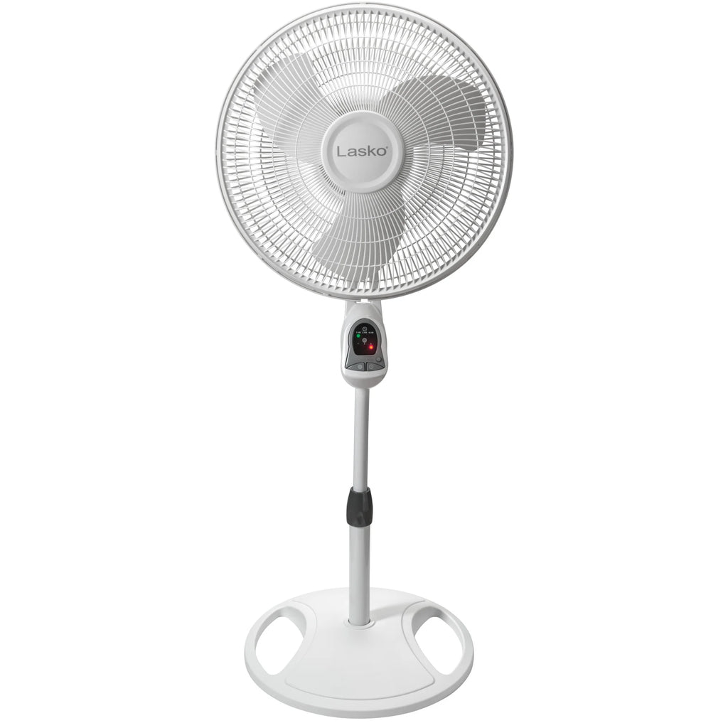 16 3-Speed Oscillating Pedestal Fan with Timer and Remote K999