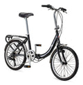 20" Folding Bike Black O552