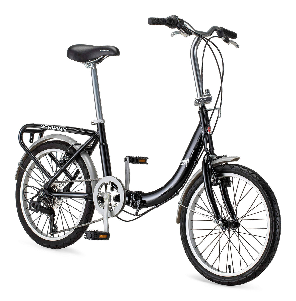 20" Folding Bike Black O552