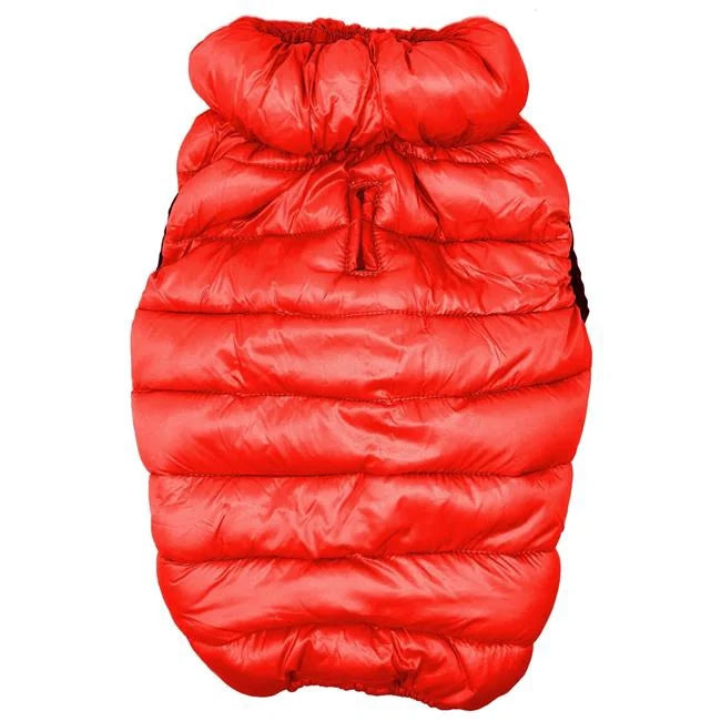 Red Quilted Ultra-Plush Thermal Dog Jacket N783842