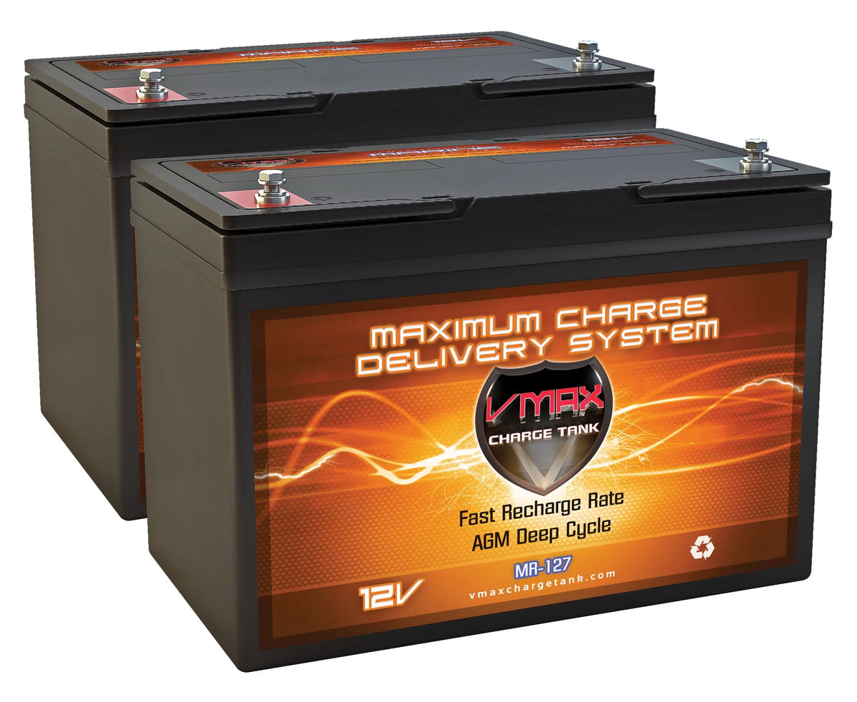 12V 100AH AGM Deep Cycle Group 27 Batteries B57045