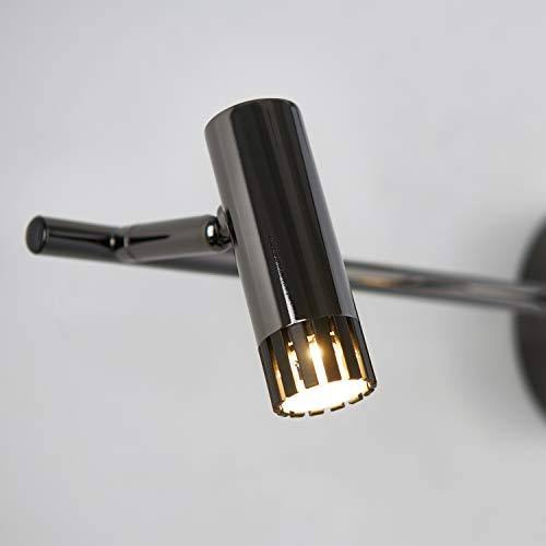 4-LED Track Light Black Z208