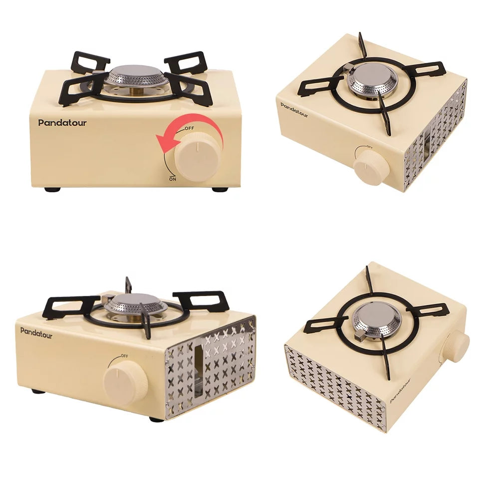 2000W Portable Outdoor Camping Metal Stove with Storage Bag U418795