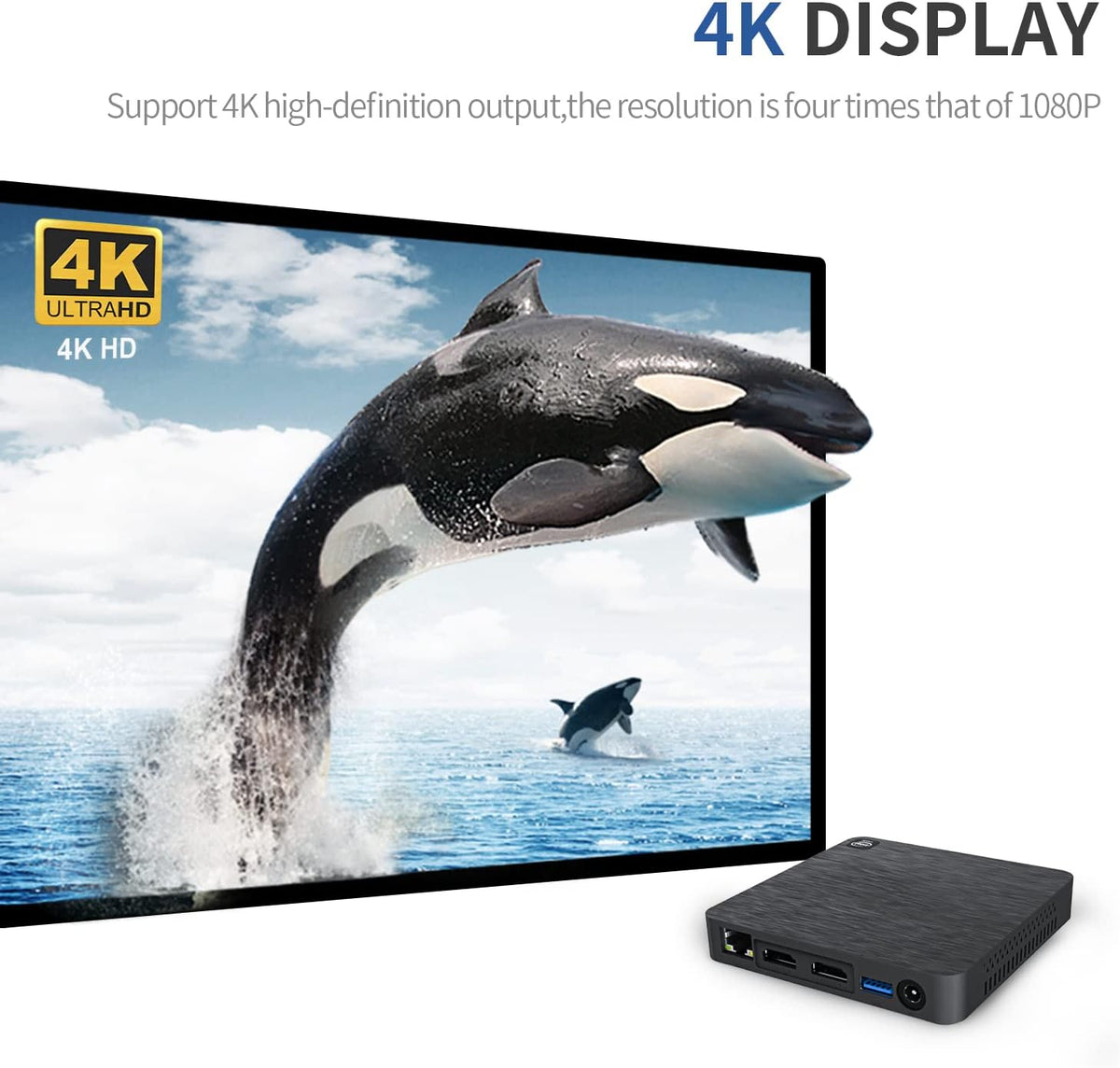 Windows 10 Mini Computer with 4G DDR and 64G eMMC P811425