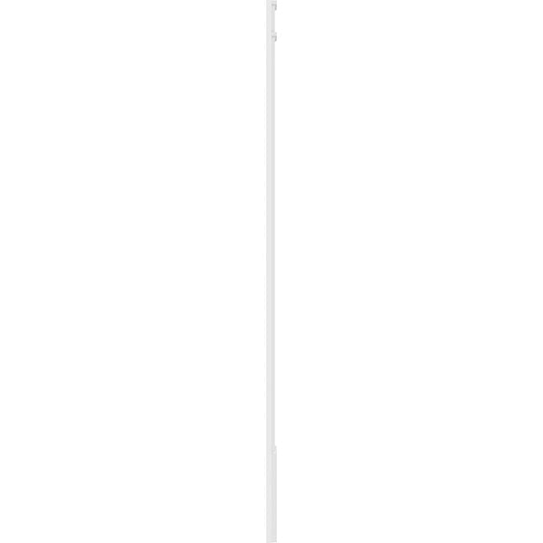 Flat Panel PVC Pilaster with Decorative Capital & Base (Pair) P70565